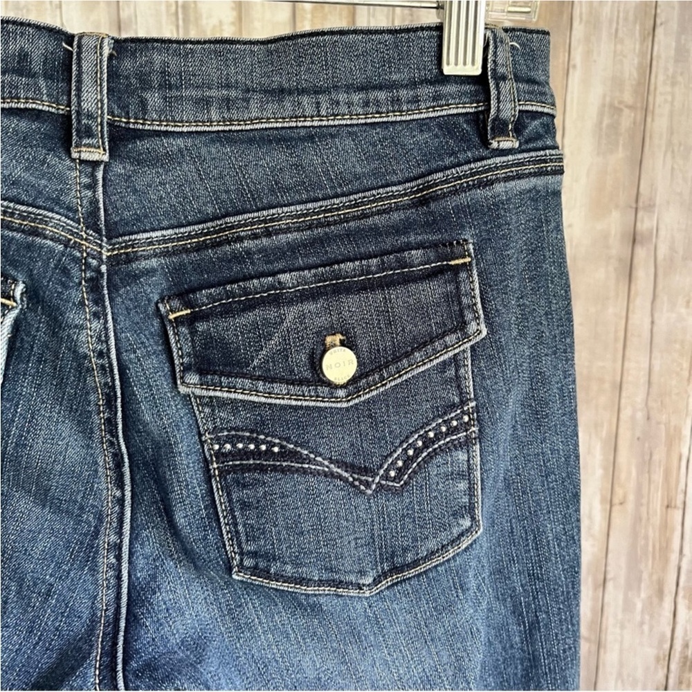 White House Black Market Noir Cropped Jeans - Picture 5 of 6
